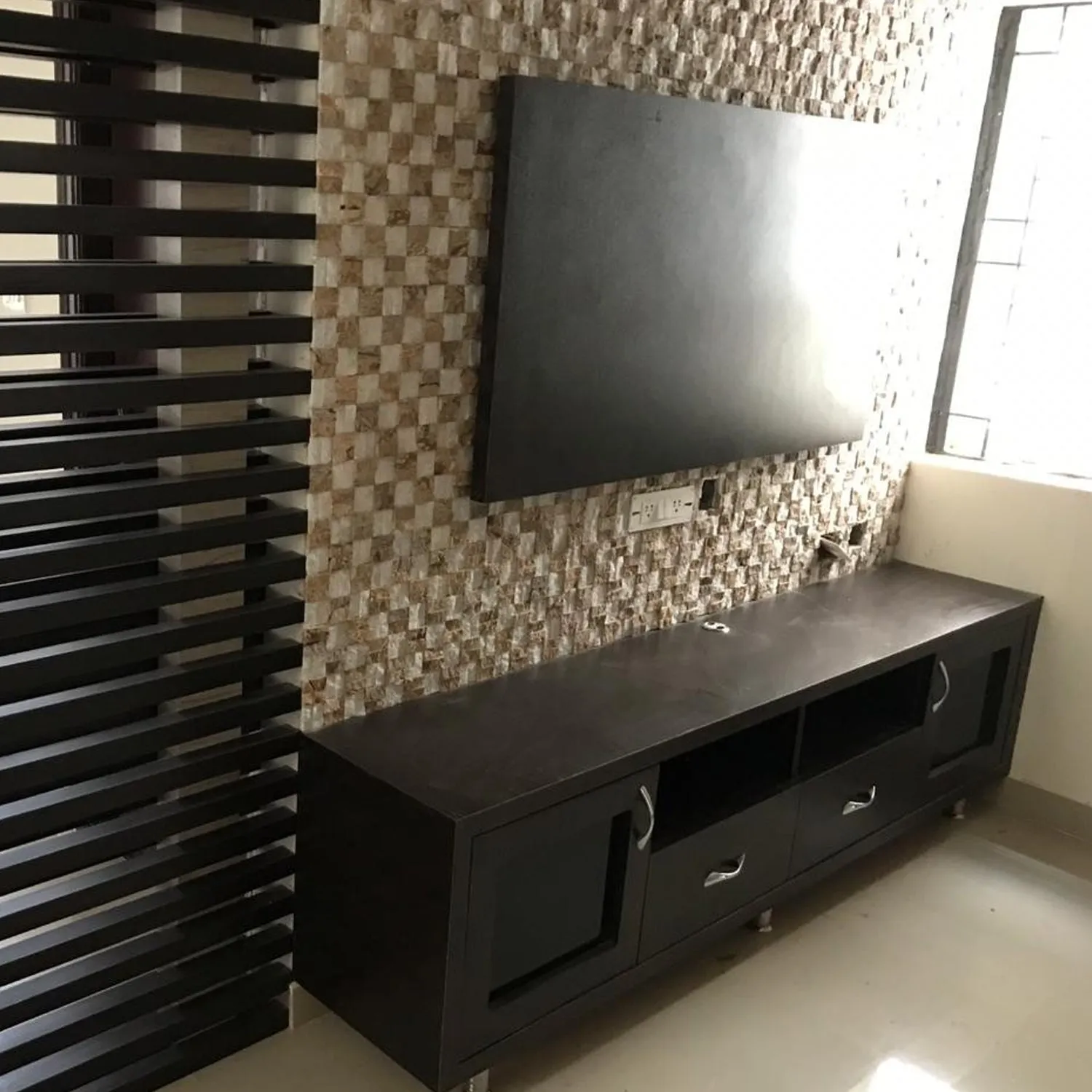 9281 Stone Design Wallpaper 3D Foam Wallpaper Sticker Panels I Ceiling Wallpaper For Living Room Bedroom I Furniture, Door I Foam Tiles (Square Design)