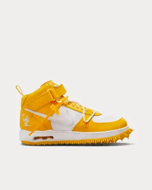Air Force 1 Mid White / Varsity Maize Mid Top Sneakers
