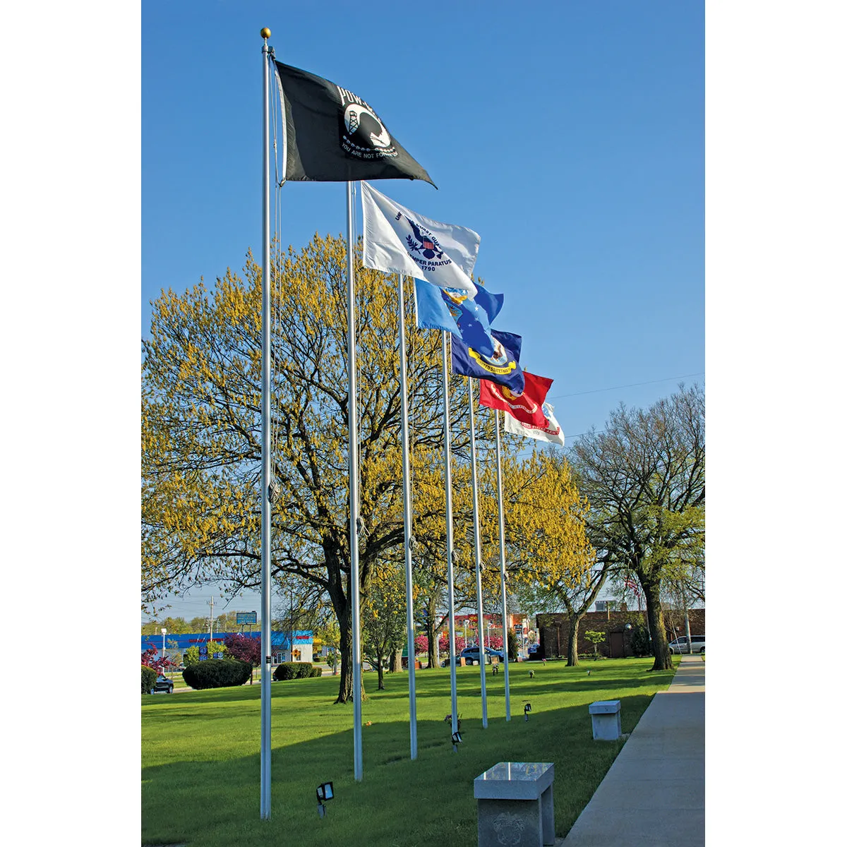 Architectural Series Aluminum Flagpole