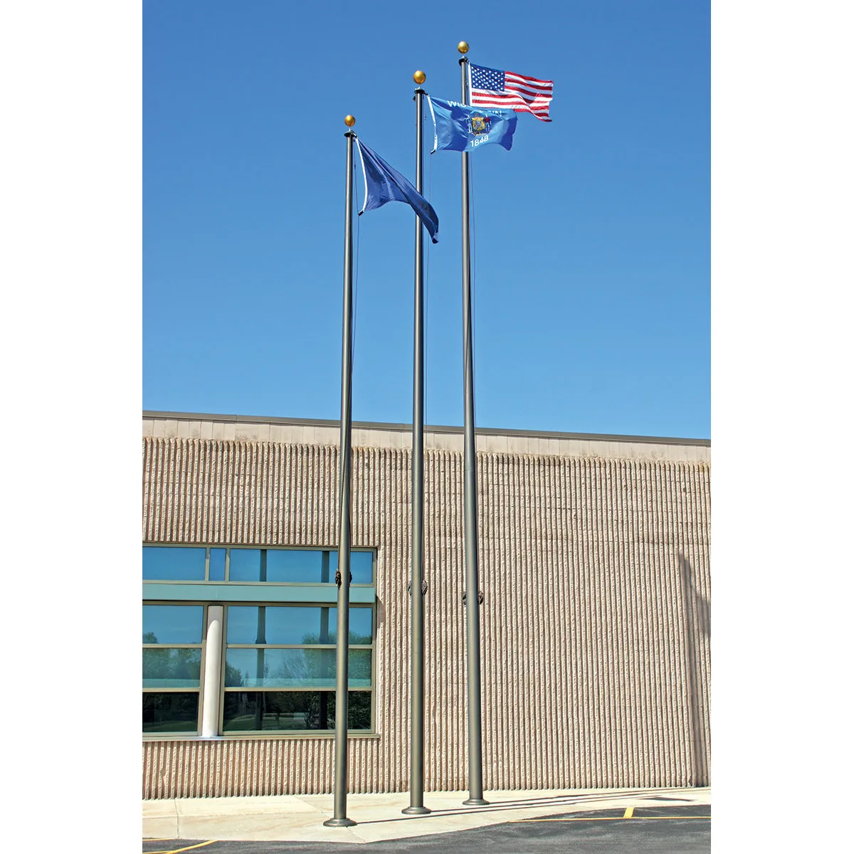 Architectural Series Aluminum Flagpole