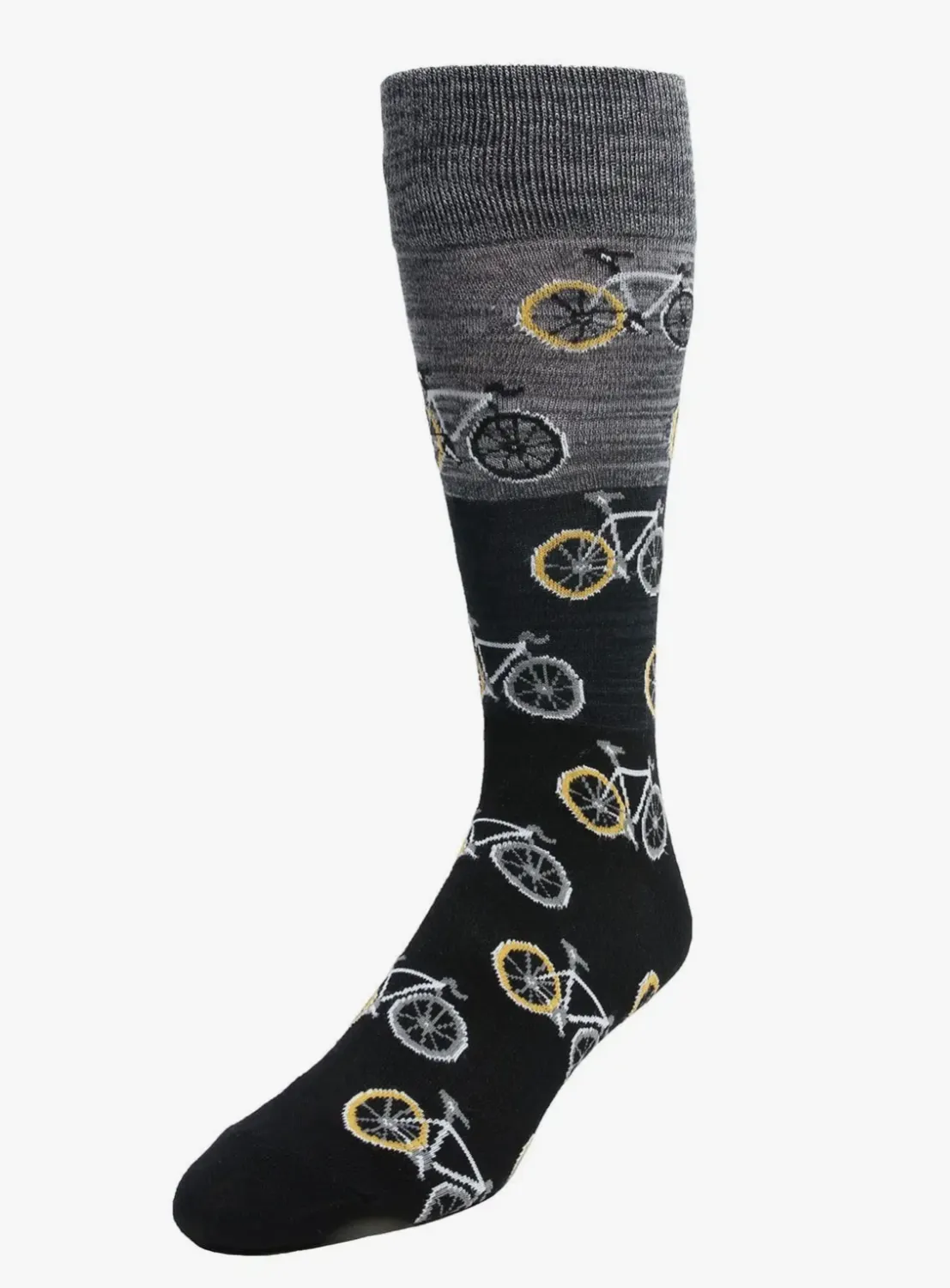 Bicycles Patterned Men's Crew Sock