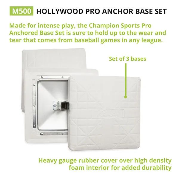 Champion Sports Hollywood Pro Anchor Base Set