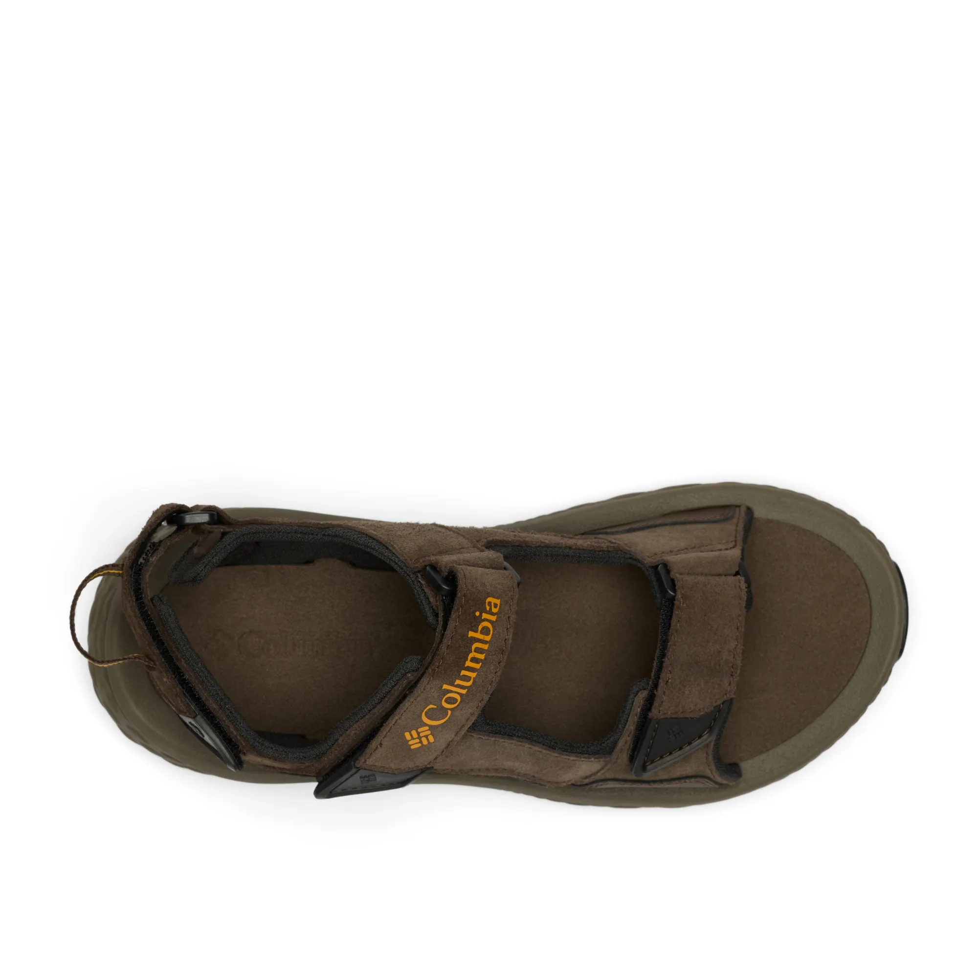 Columbia Men's Konos Hiker 3-Strap Sandals (Cordovan/Mud)