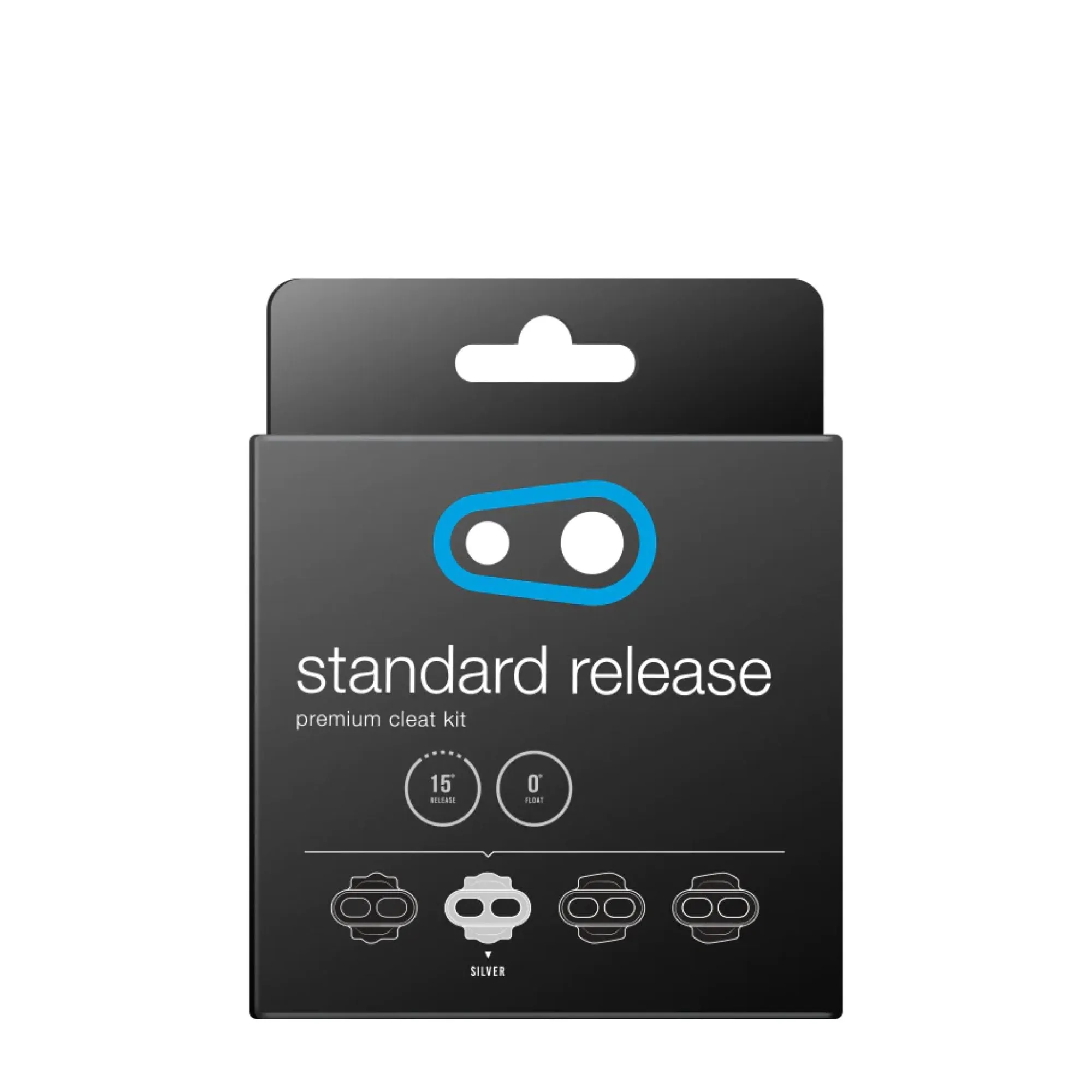 Crank Brothers Standard Release Premium Cleat Kit - 0 Degree Float