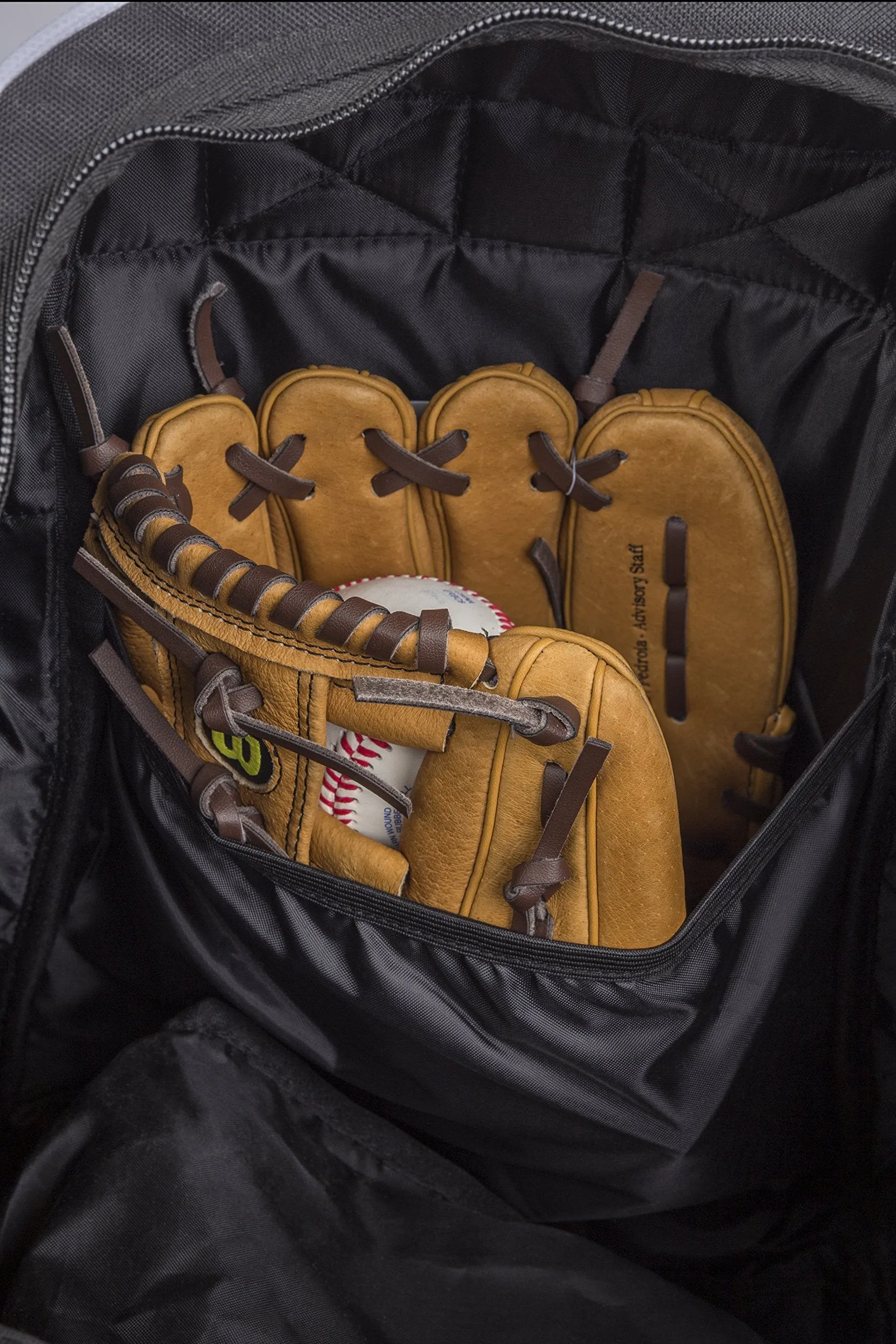 DashSport Baseball Bag Youth Backpack - Spacious 18 x 12 x 10 inches