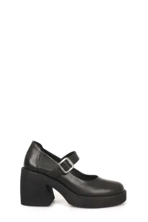 FST Genuine Leather Women's Casual Shoes 408ZA770-03 Black - Chandler