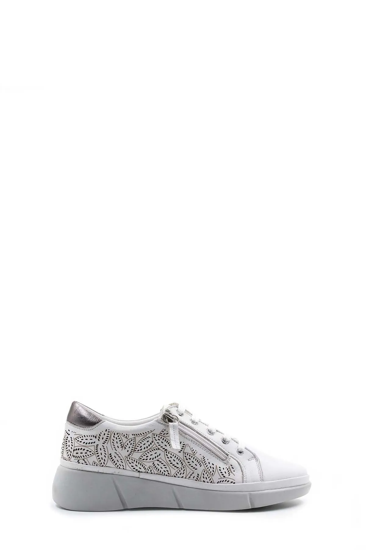 FST Genuine Leather Women's Casual Shoes 408ZA912-L-88 White - Salisbury