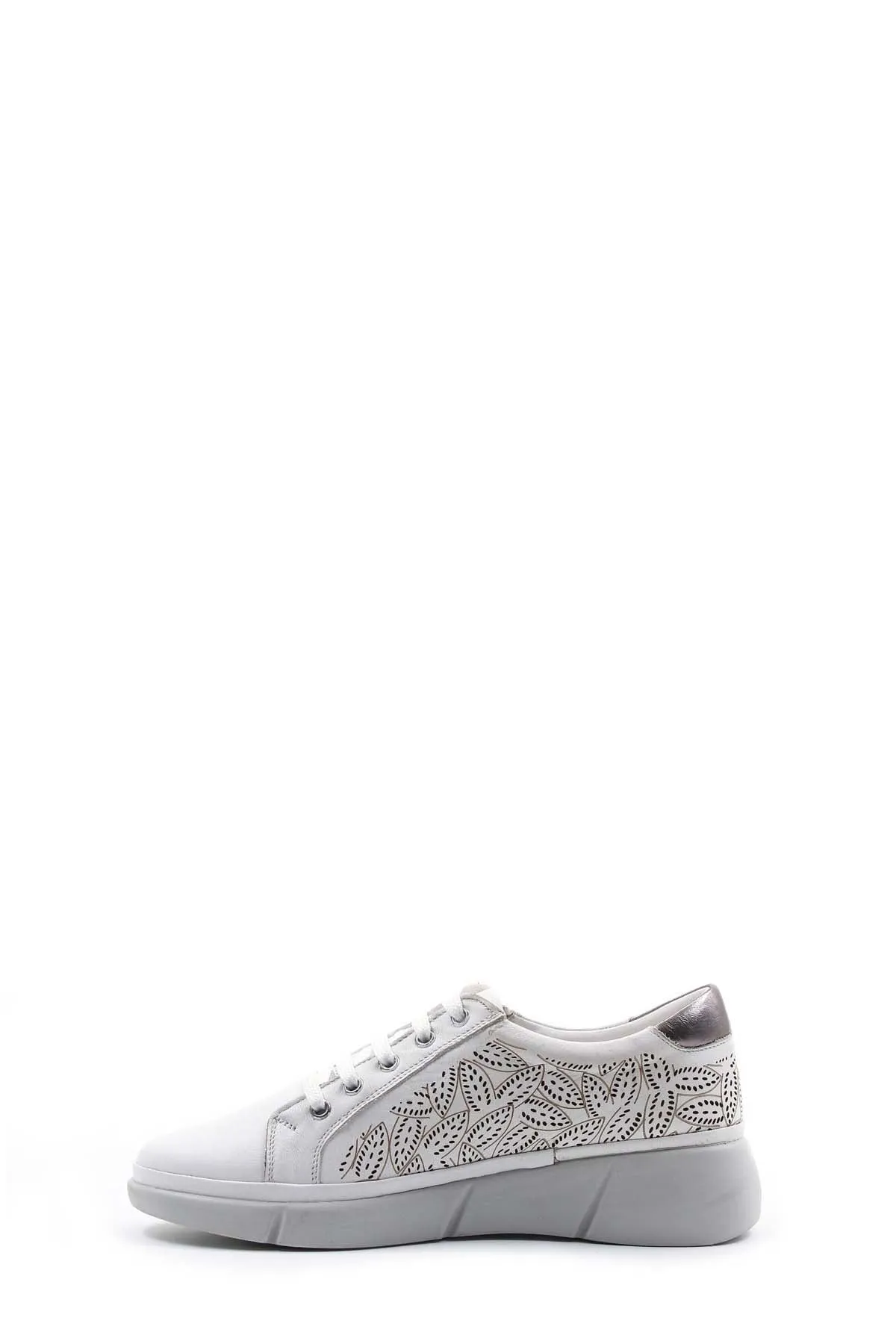 FST Genuine Leather Women's Casual Shoes 408ZA912-L-88 White - Salisbury