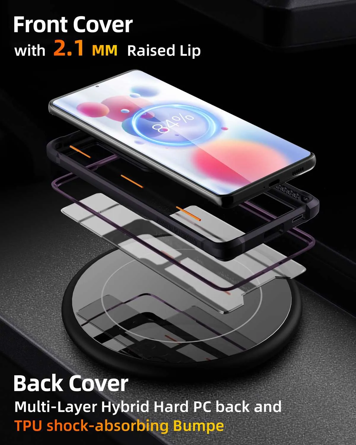Galaxy S21 Ultra Case - Hybrid Clear - R Series