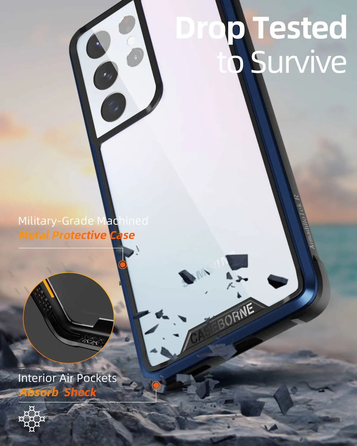 Galaxy S21 Ultra Case - Hybrid Clear - R Series