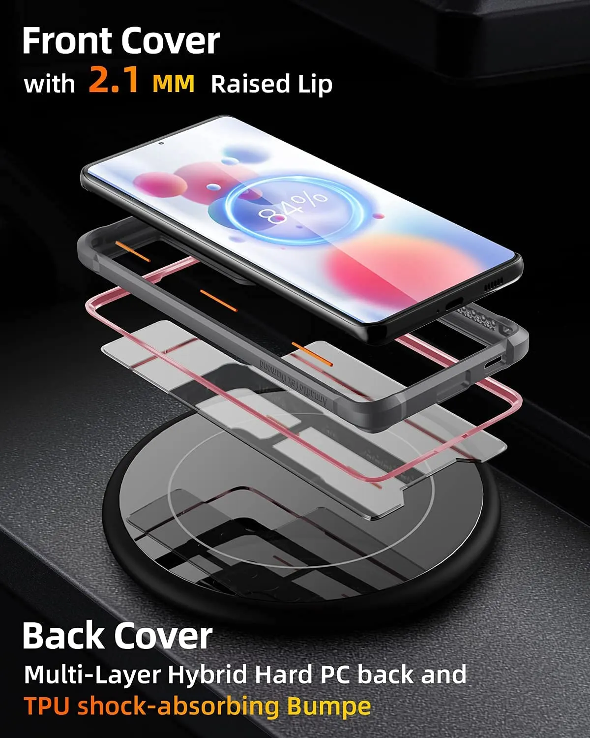 Galaxy S21 Ultra Case - Hybrid Clear - R Series