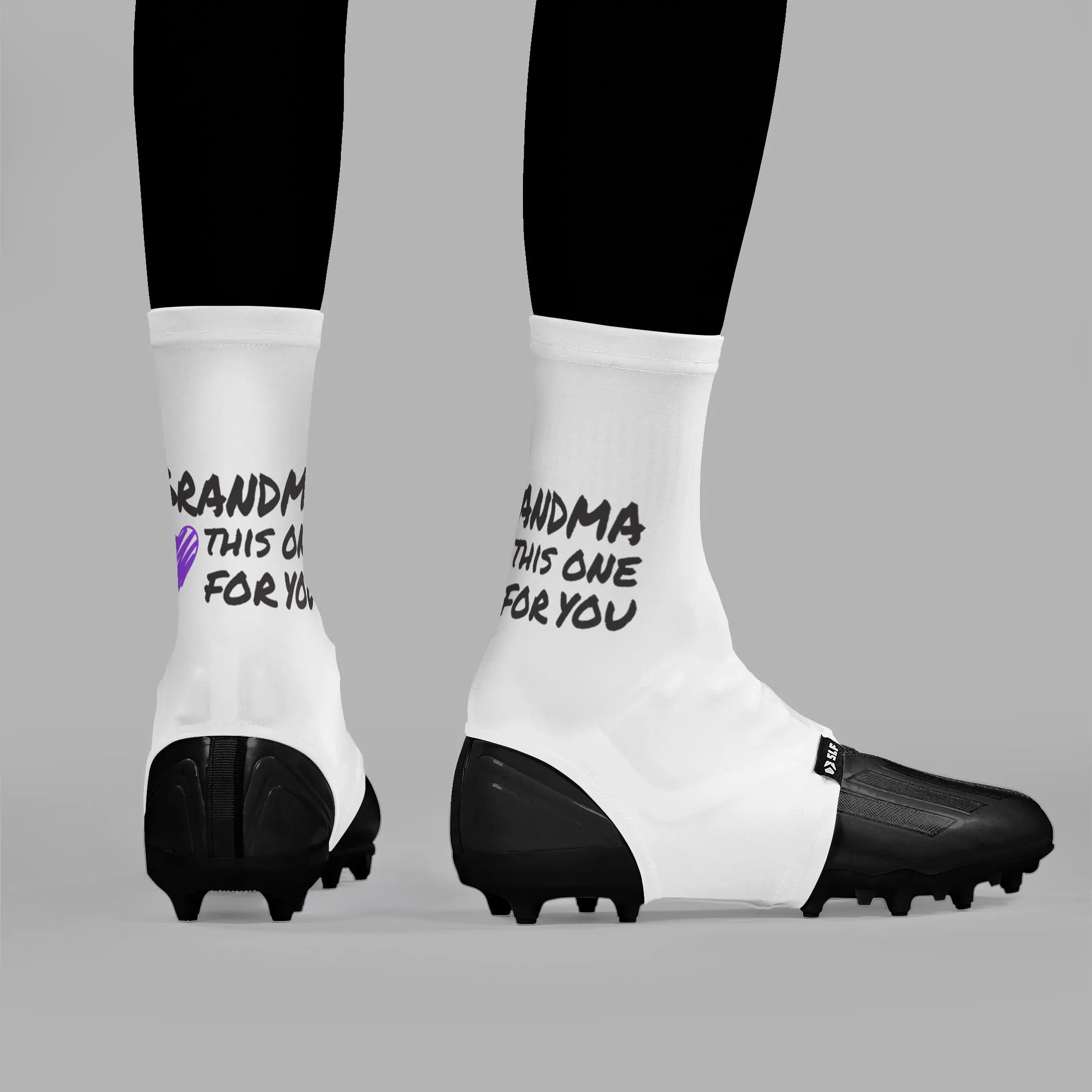 Grandma This One For You Spats / Cleat Covers