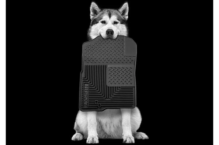 Husky Heavy Duty 1999-2007 Ford F250/F350 Super Duty Front Floor Mat 51041 Black