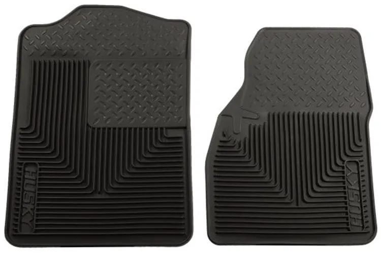 Husky Heavy Duty 1999-2007 Ford F250/F350 Super Duty Front Floor Mat 51041 Black