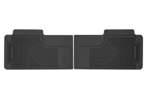Husky Heavy Duty 1999-2007 Ford F250/F350/F450 Super Duty 2nd or 3rd Seat Floor Mat 52011 Black