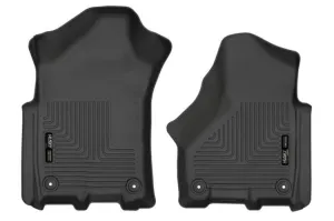Husky Liners 13051 Dodge Ram 2500/3500 2019-2023 Weatherbeater Front Floor Liner Black