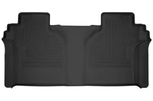 Husky Liners 54201 GMC Sierra 2500HD/3500HD 2020-2023 X-Act Contour Rear Floor Mat Crew Cab Black