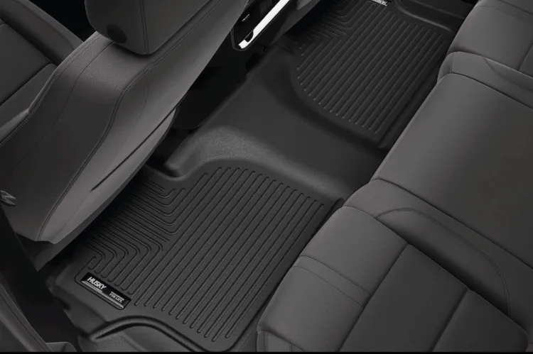 Husky Liners 54201 GMC Sierra 2500HD/3500HD 2020-2023 X-Act Contour Rear Floor Mat Crew Cab Black