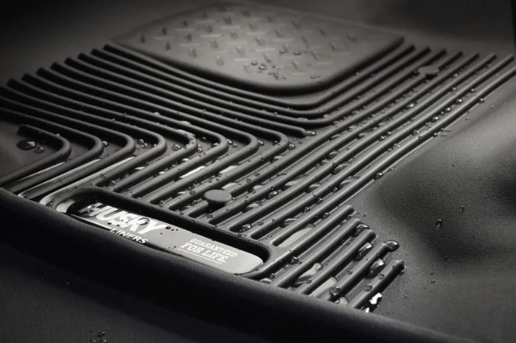 Husky Liners 54201 GMC Sierra 2500HD/3500HD 2020-2023 X-Act Contour Rear Floor Mat Crew Cab Black