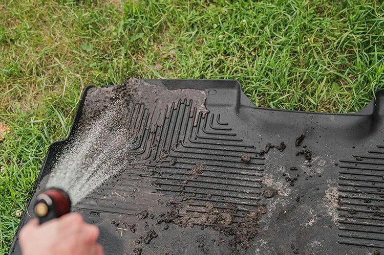 Husky Liners 99002 Dodge Ram 2500/3500 2010 Weatherbeater Front & 2nd Seat Floor Liner Grey