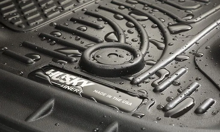 Husky Weatherbeater 2017-2022 Ford F250/F350/F450 Super Duty 2nd Seat Floor Liner (Full Coverage) 19372 Grey