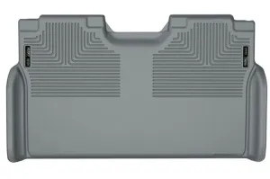 Husky Weatherbeater 2017-2022 Ford F250/F350/F450 Super Duty 2nd Seat Floor Liner (Full Coverage) 19372 Grey