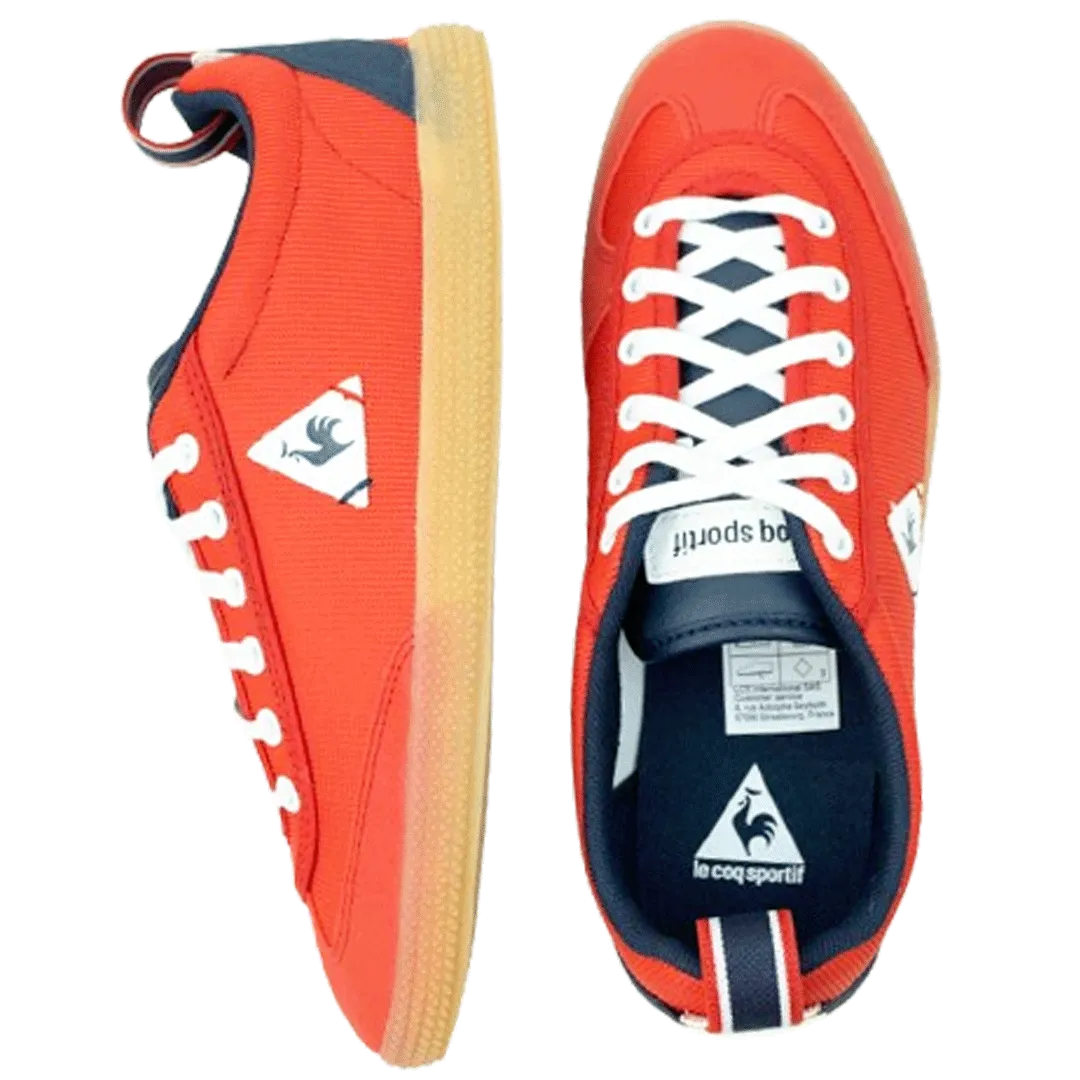 Lecoq Sportif Provencale Nylon Lo Red Sneaker