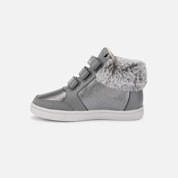 Mayoral Girl's Graphite Fur Detail Boots