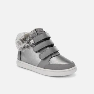 Mayoral Girl's Graphite Fur Detail Boots