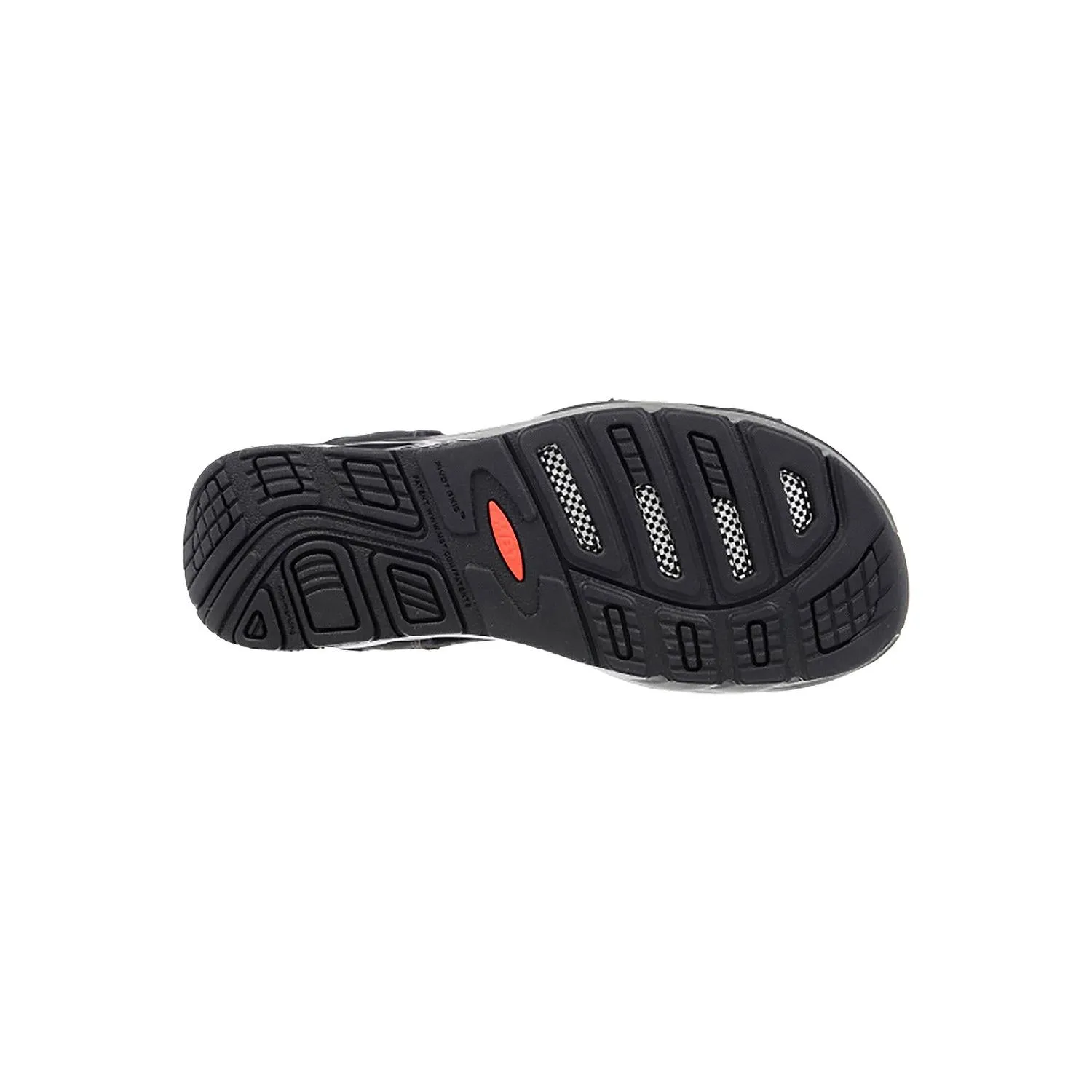 Men's MBT Saka 6S Sport Sandal Black/Charcoal Synthetic