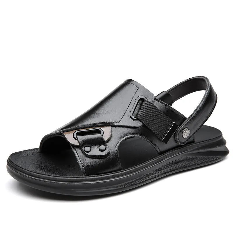 Men's Summer Leather Casual Sandals