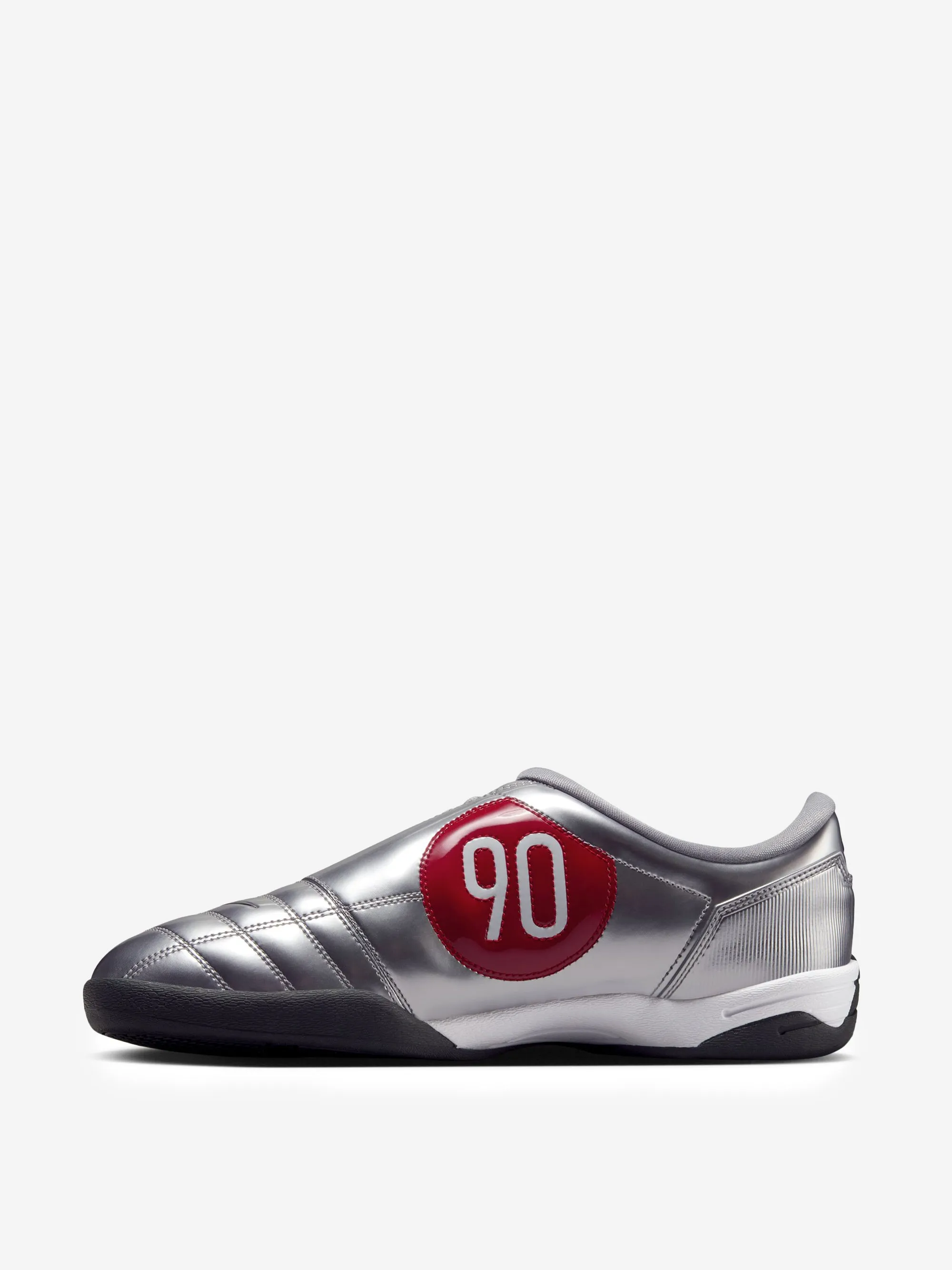 Nike T90 SP - Metallic Silver/Black-University Red