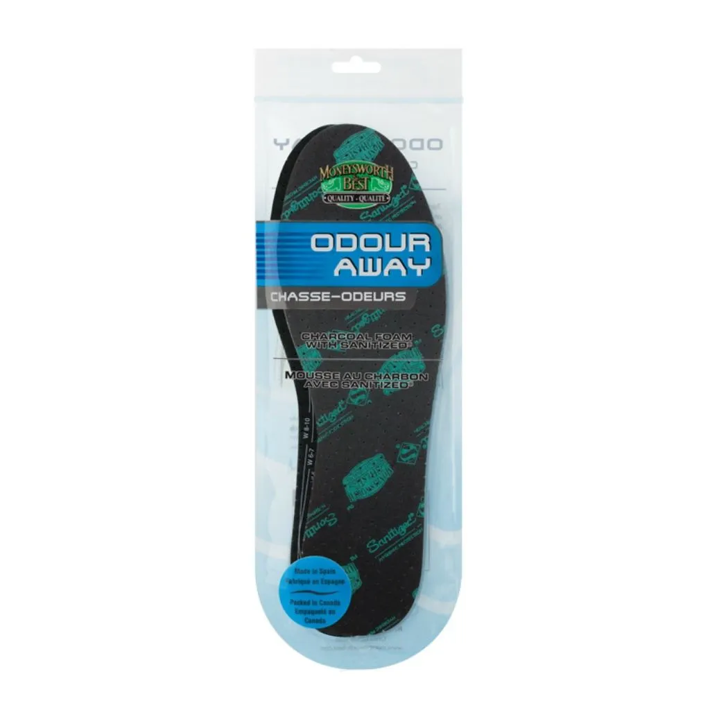 Odour Away Charcoal Foam Insole
