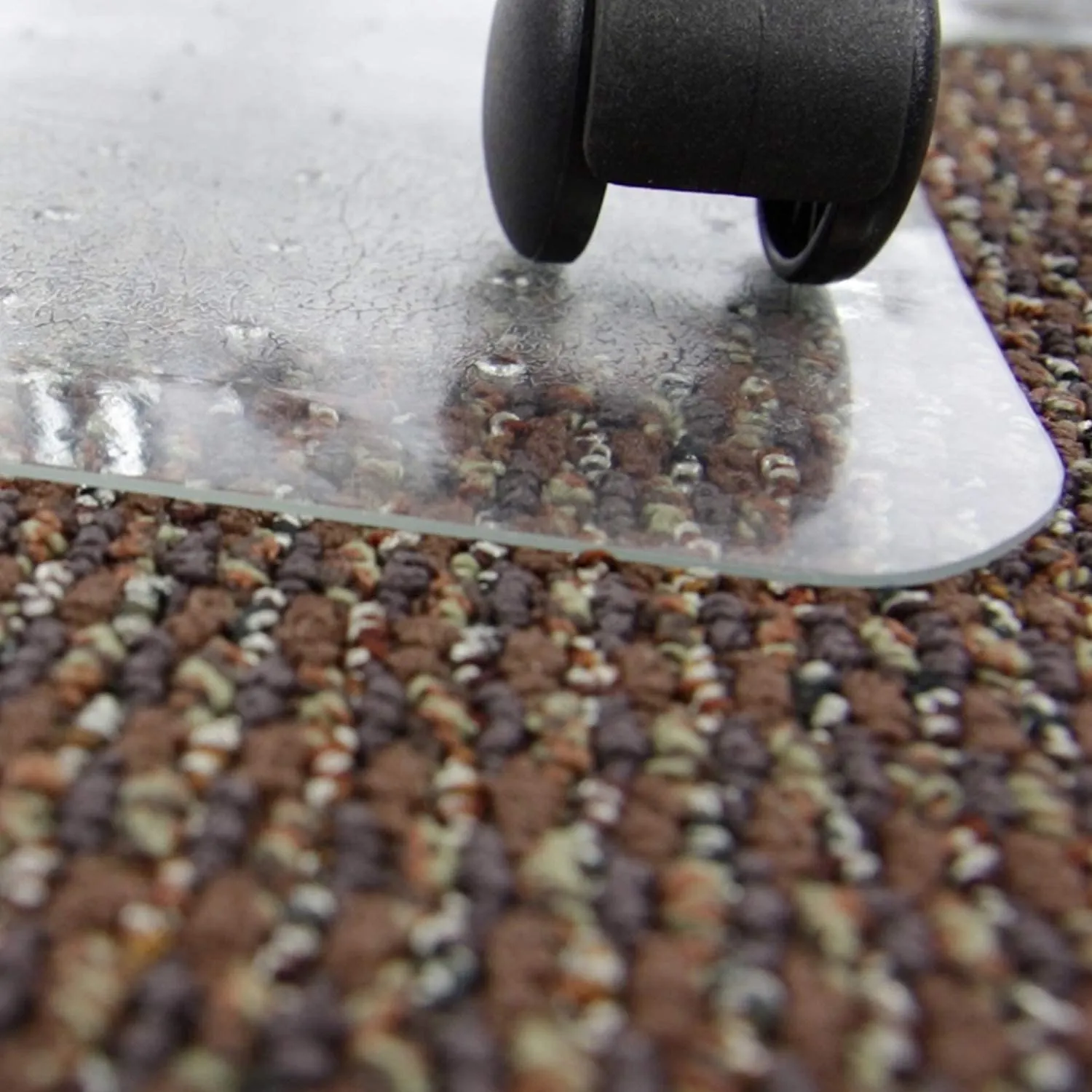 OFM ESS Collection Chair Mat with Lip for Carpet