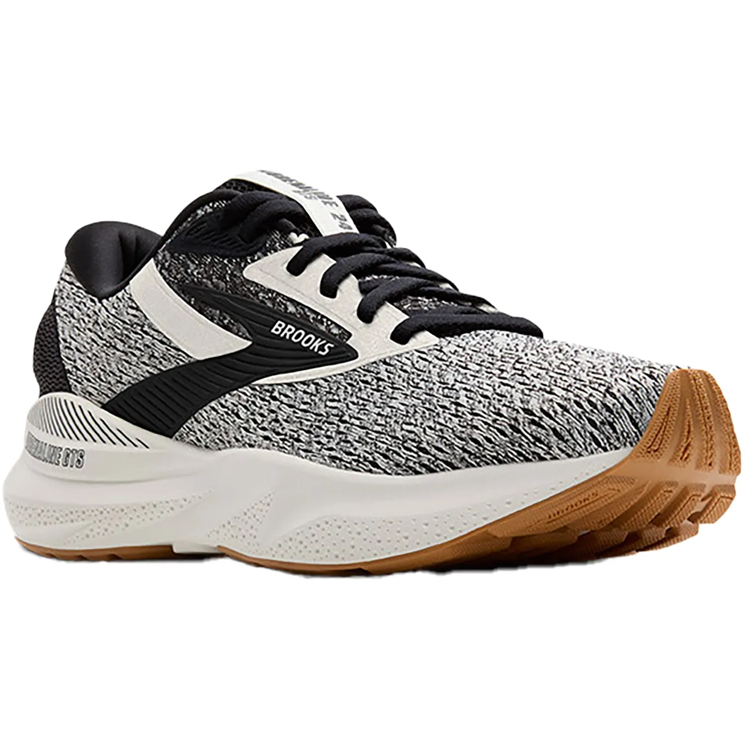 Women's Brooks Adrenaline GTS 24 Coconut/Black/Biscuit Mesh