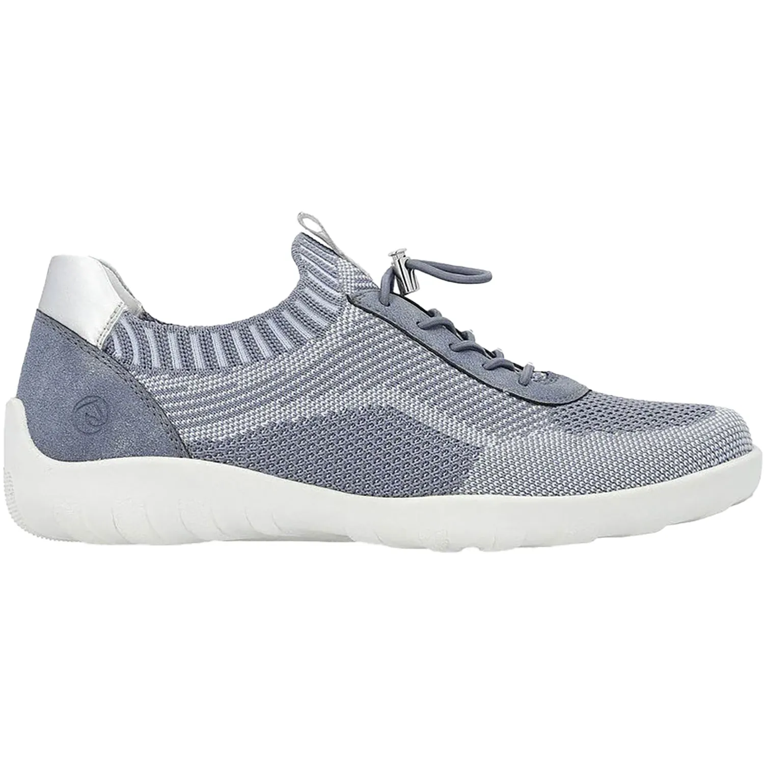 Women's Remonte R3518-15 Liv 18 Jean-Ciel/Adria/Silver Stretch Fabric