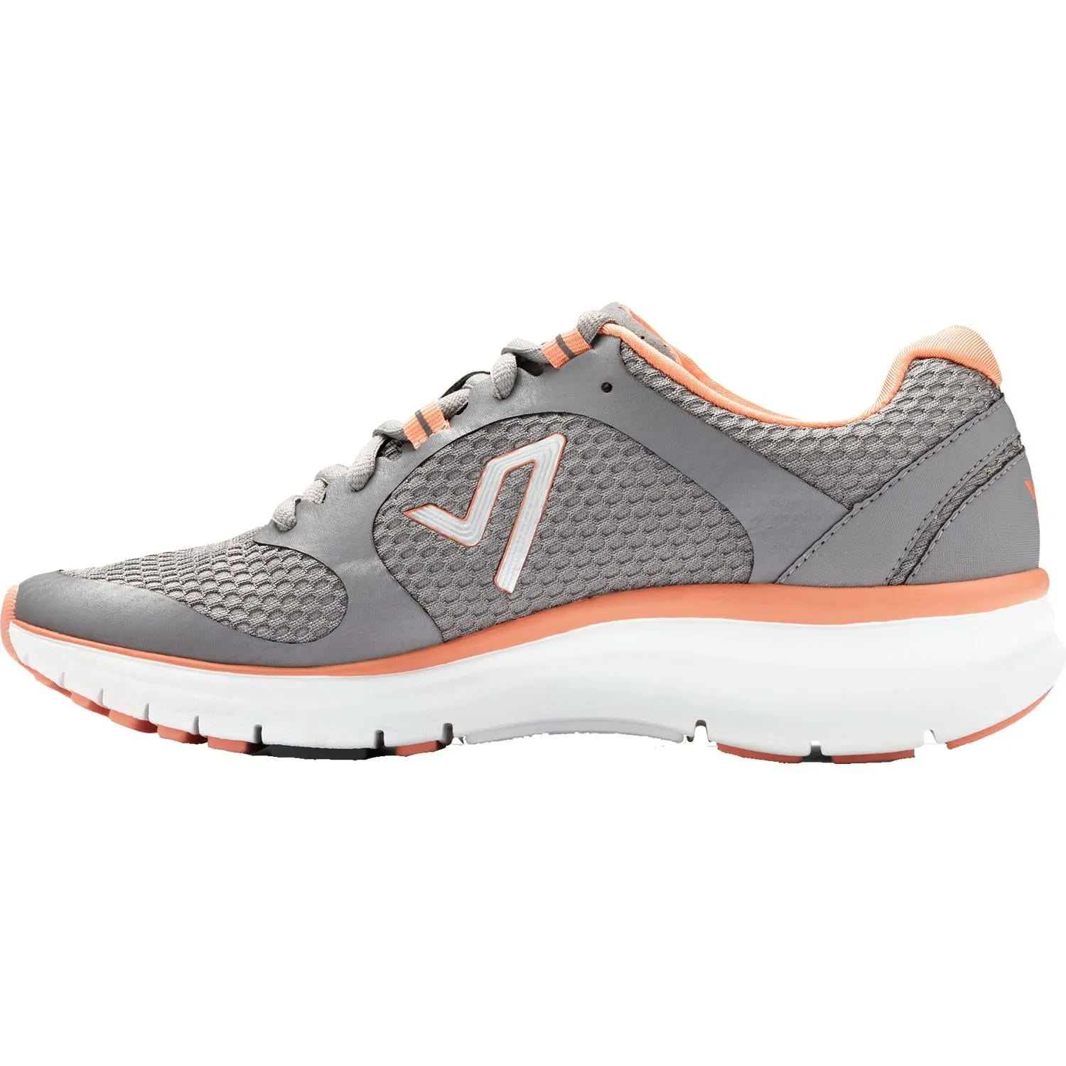 Women's Vionic Elation 1.0 Grey/Coral Synthetic Mesh