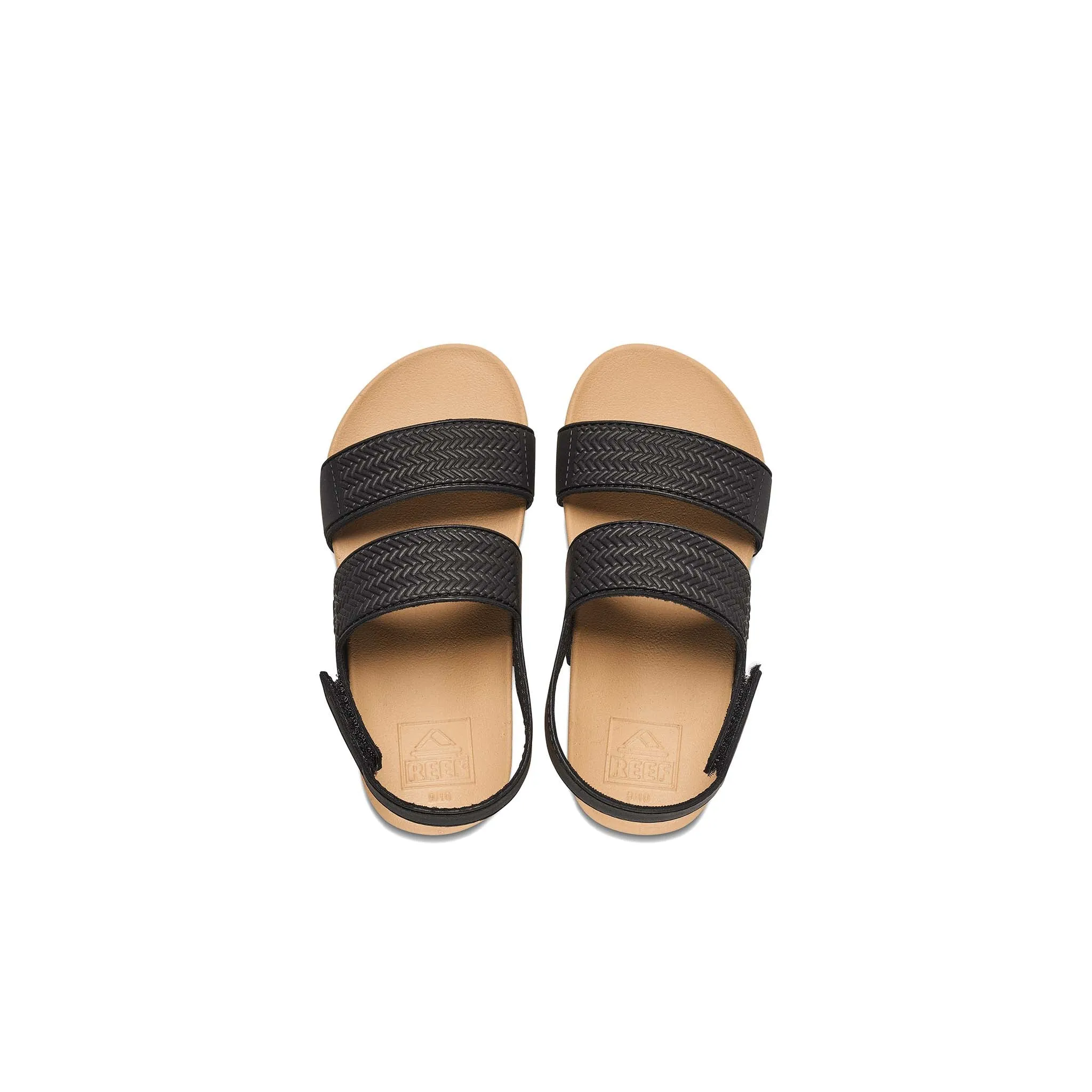 Youth Girls Water Vista Sandal in Black and Tan